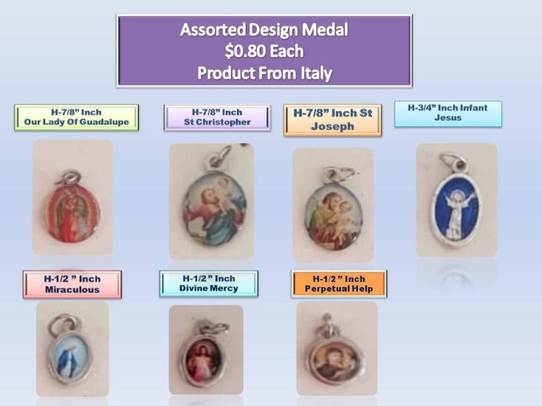 Medals and Chains Carlo Catholic Services