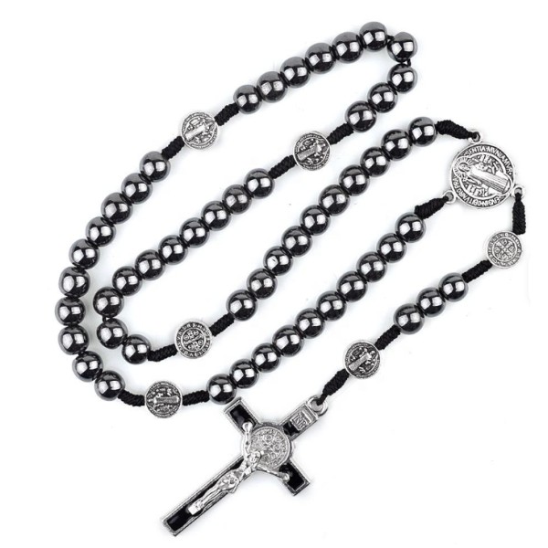 Hematite Natural Stone Beads Rosary