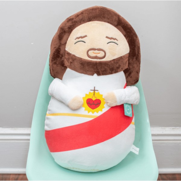 Jumbo Sacred Heart Jesus Plush Doll