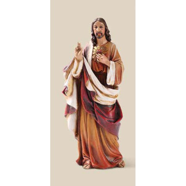 6.25"H Sacred Heart of Jesus