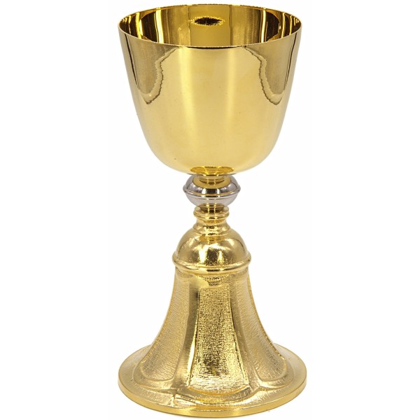 Gold-Plated Brass Chalice