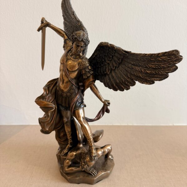 36cm Saint Michael Statue Resin