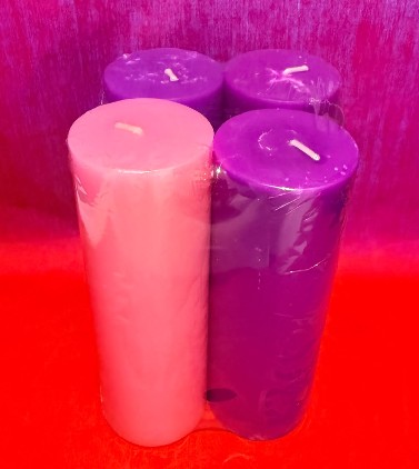 2x6" Pillar Advent Candle (6hrs)