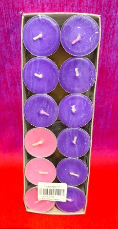 12's Tealight Advent Candle (8hrs)